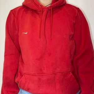 Cozy Red Nike Hoodie